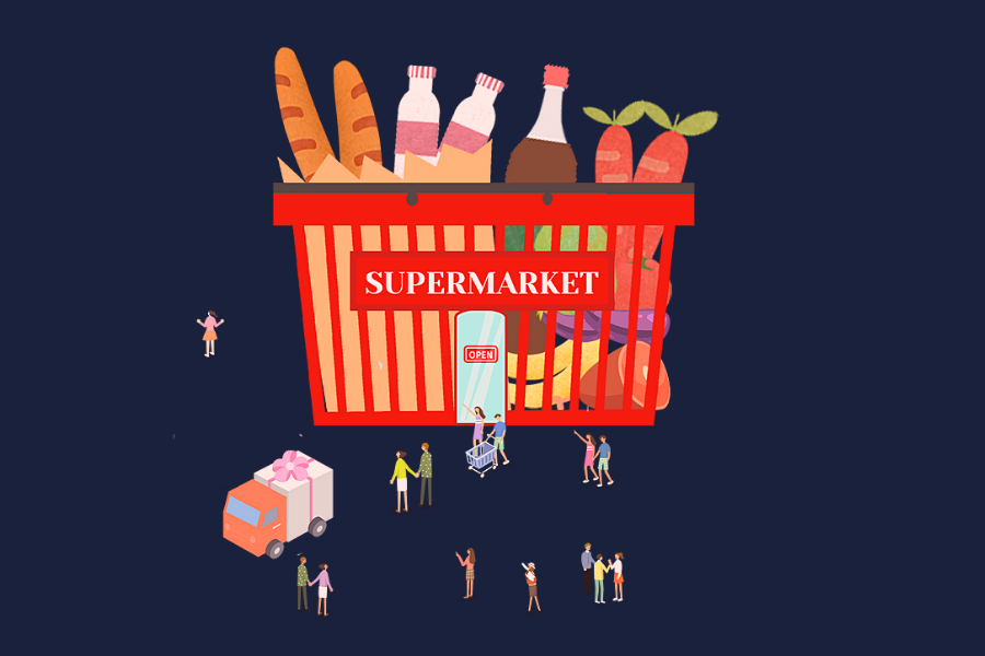 start a supermarket- lithospos