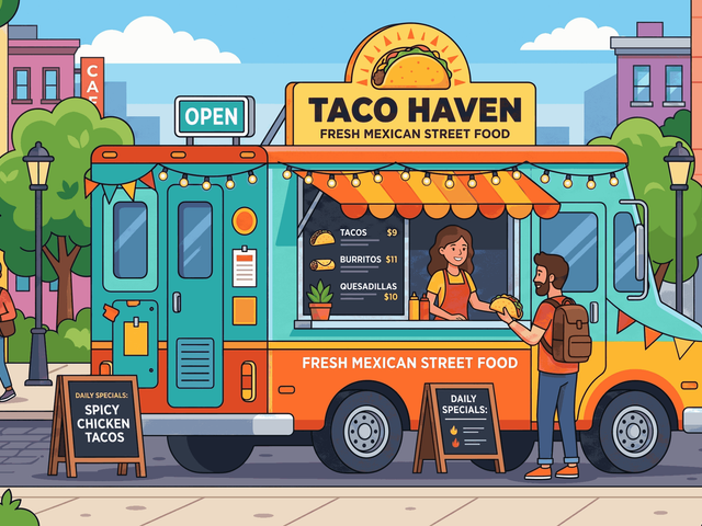 Food truck point of sale-lithospos
