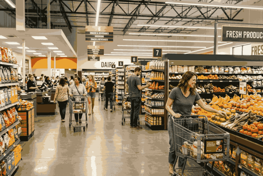 start a supermarket- lithospos