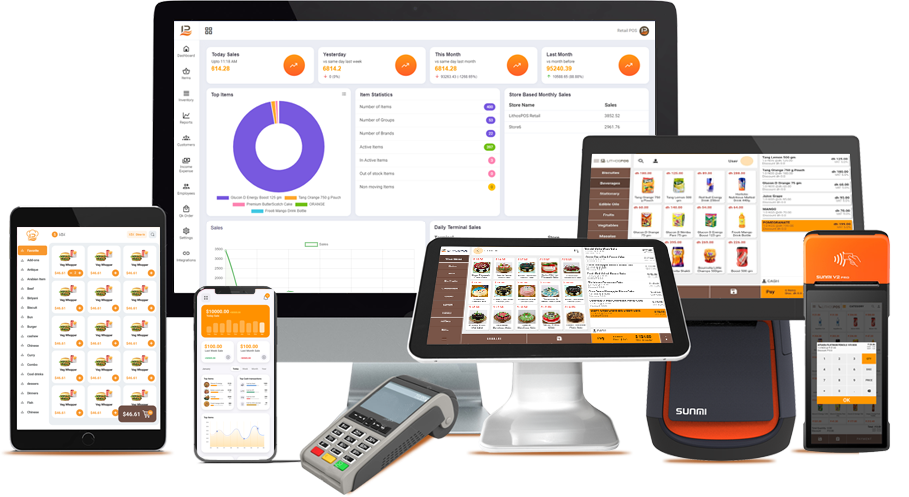 lithos pos grocery pos system