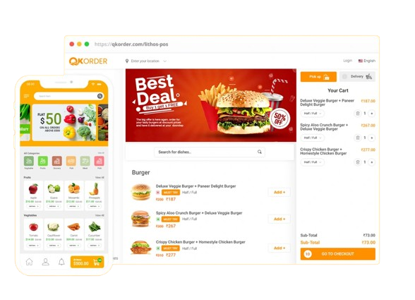lithos pos online ordering integration