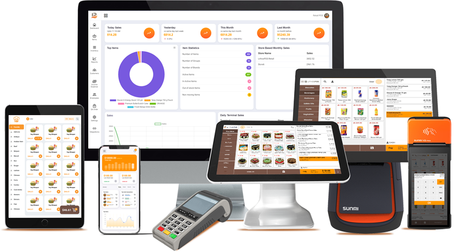 lithos pos retail and restaurant pos system